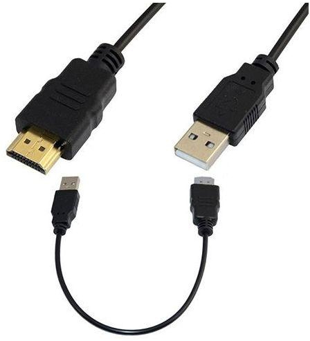 Sanwood 20 Inches HDD A Male To USB 2.0 Male Adapter Converter Connector Charger Cable