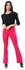 ام سو بنطلون للنساء مقاس XXL ، زهري ، AW21-MSSC-PNT-093-Pink-2XL
