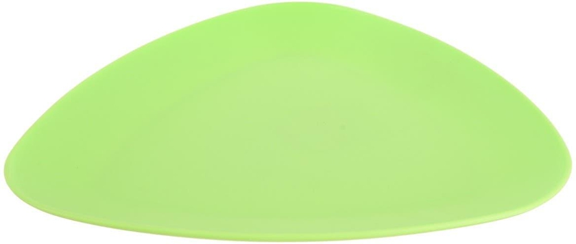 Get Zahran Plastic Flat Plate, 26 cm - Green with best offers | Raneen.com