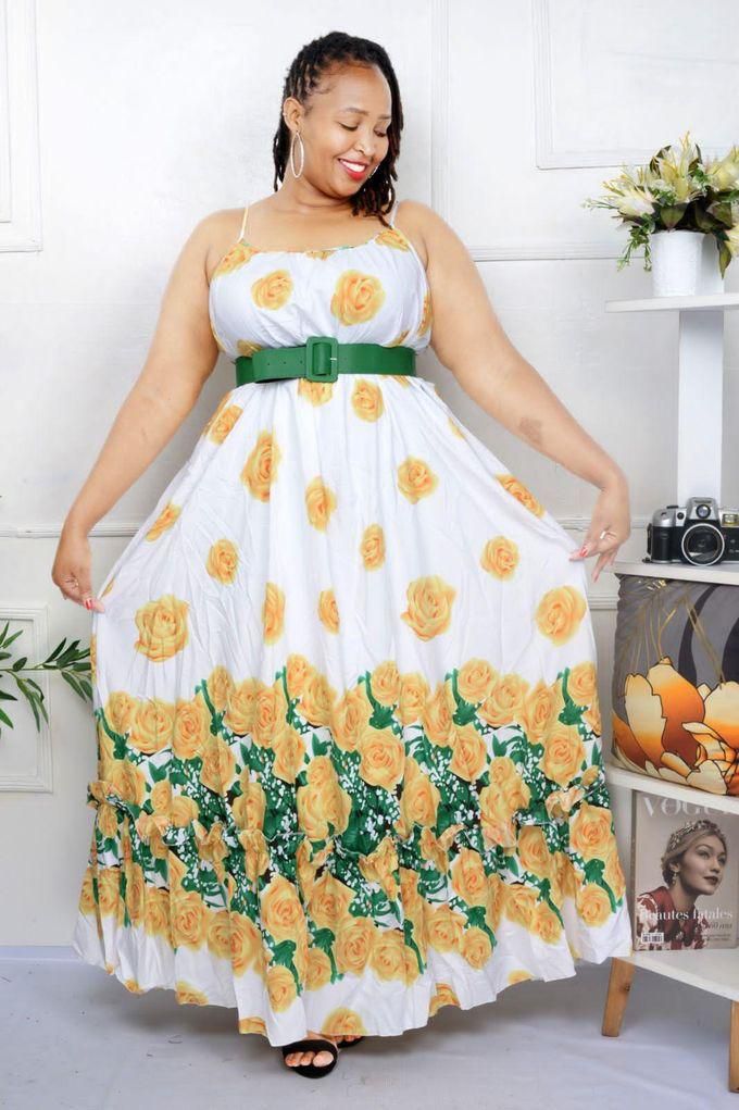 Fashion Ladies Floral Maxi Dress