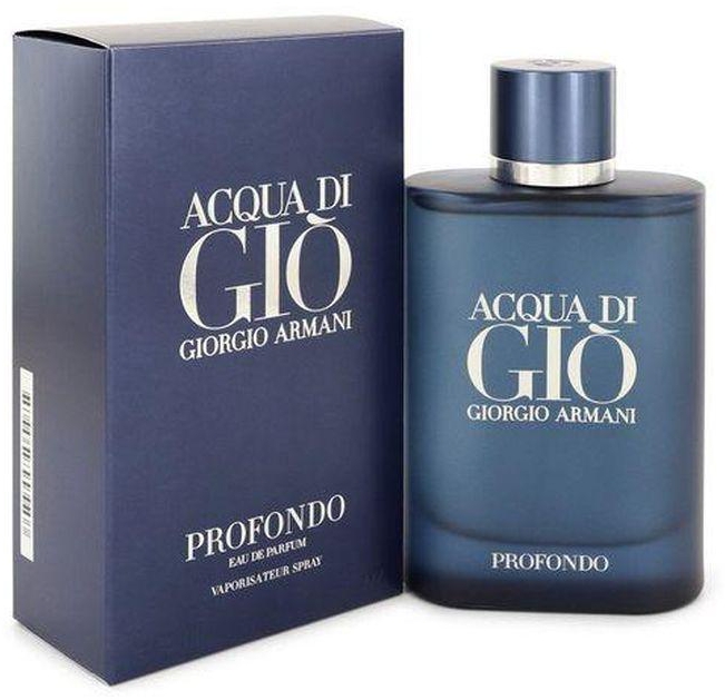 Giogio Armani Acqua Di Gio Profondo 125ml EDP +FREE EXECUTIVE PEN Acqua Di Gio Profondo 100ml EDP +FREE EXECUTIVE PEN
