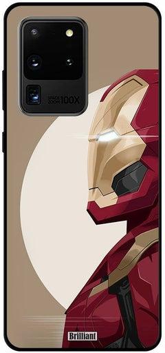 Protective Case Cover For Samsung Galaxy S20 Ultra Iron Man Art