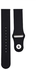 Replacement Silicone Sport Strap 22mm For Samsung Galaxy Watch 46mm _ Black