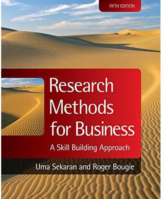 Generic Research Methods for Business : A Skill Building Approach