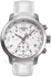 Tissot Men's PRC 200 White Dial White Leather Quartz Watch