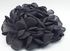 Fashion Black-Vintage Burn Edge Chiffon Flower For Children Hair Accessories Artificial Fabric Flowers For Headbands