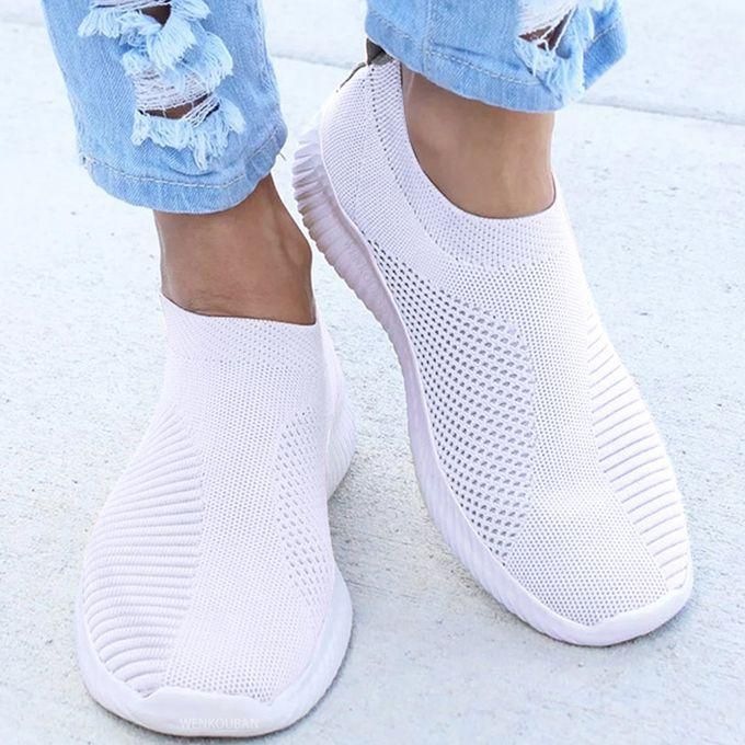 Knitted Woven Breathable Sneakers