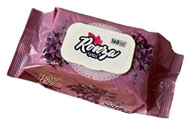 Ronza All Time Refreshing Wipes Refreshes and Hydrates Your Skin (Lavender, 12)