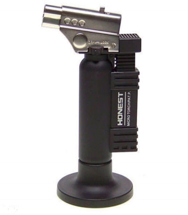 HONSET Torch Flame Lighter Black/Silver standard