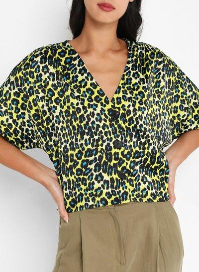 Multi Patterned Top Yellow