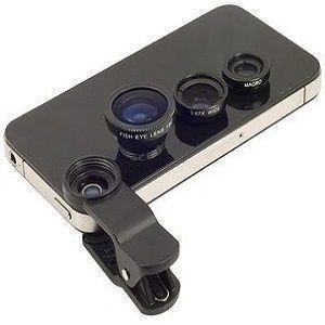 3 in 1 Universal Clip Lens for Smartphones & Tablets Apple Iphone 4 4s 5