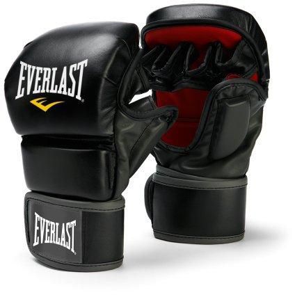 Everlast Train Advanced MMA 7-Ounce Striking / Training Gloves Black Small / Medium