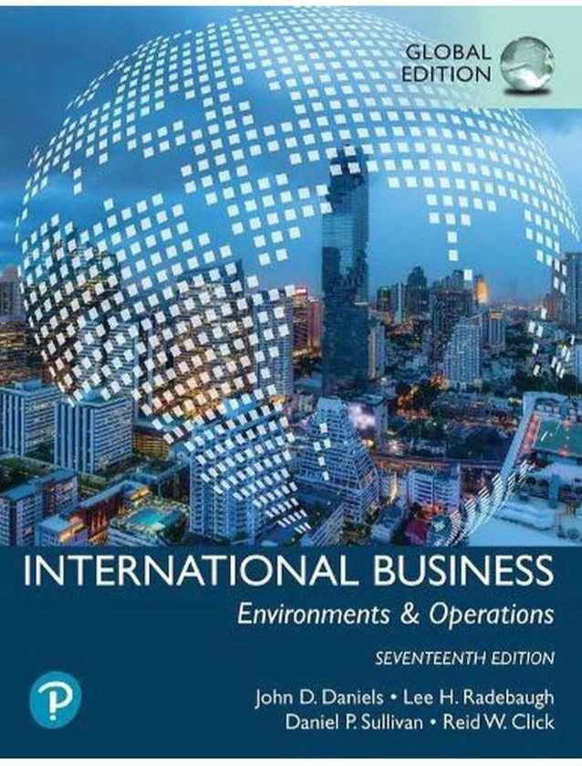 Pearson International Business, Global Edition ,Ed. :17