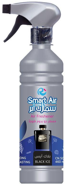 Smart Air معطر جو سمارت اير بخاخ برائحة بلاك ايس - 460 مل