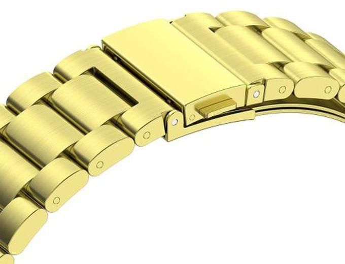 Stainless Bracelet For Samsung Galaxy Watch 4 42/46mm - 20mm Yellow Gold