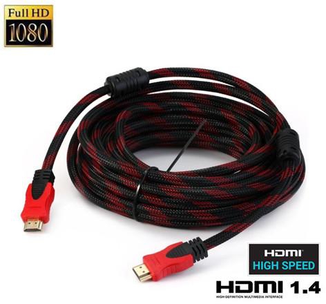 HDMI V1.4 High Speed Gold Plated Cable 5/10 Meter - Support HD,3D,2K,4K