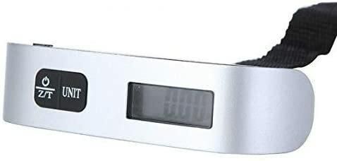 Generic 110Lb*0.02Lb Weight Portable Lcd Display Electronic Luggage Scale For Travel 50Kg*10G [H9384 ]