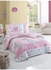 2-Piece Butterfly Printed Quilt Cover Set Pink/White/Light Blue Double