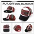 Fuzion Classic 005 Black/Red Cap