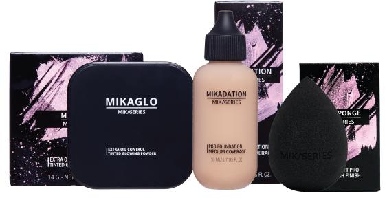 MARVELOUS COMBO Mikaglo + Mikadation + Beauty Blender