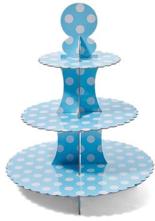3-Tier Hard Cardboad Cup Cake Stand