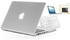 Macbook Pro Retina 13 inches Accessory Set of Case, Arabic UK Keyboard & Ozone Screen Guard -  White