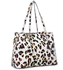 Guess ML453536-LEO Delaney Shopper Bag for Women - Leopard