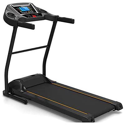 Marshal Fitness Easy Assembling Home Use Space Saving Folding Treadmill W/ LCD Display-PKT-130-1