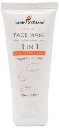 3 In1 Refreshing Face Mask Coffee 50ml