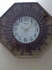 Mariam Modern & Elegant Wall Clock- Light Brown