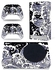 Xbox Series S Full Body Skin Stickers Protective Cover for Microsoft Xbox Series S Console and Vinyl Decal Controllers(sea Wave)