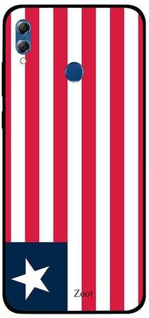 Skin Case Cover -for Huawei Honor 8X Liberian Flag Liberian Flag
