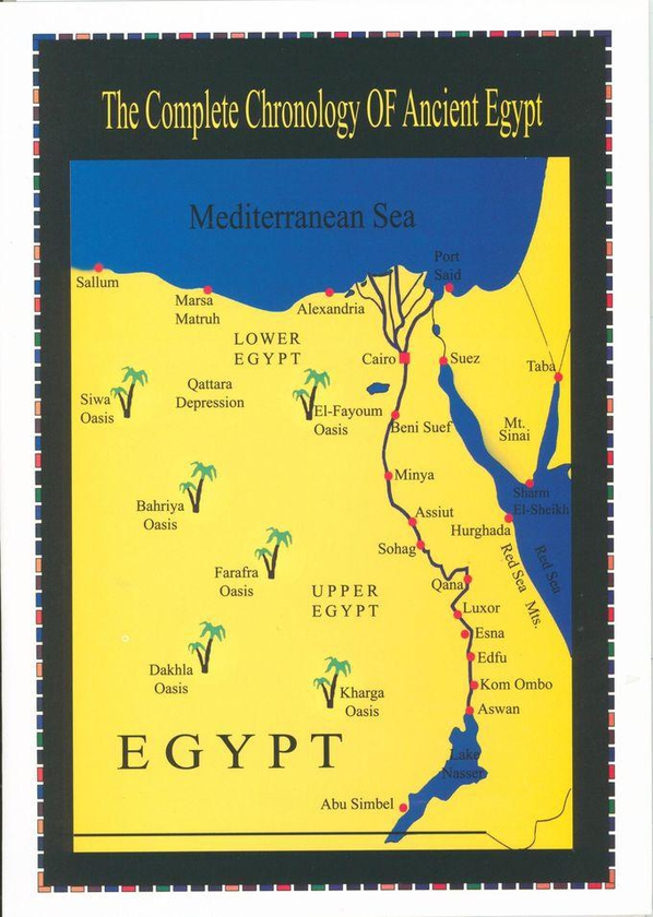 ALLGOOD Books The Complete Chronology of Egypt