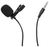 3.5mm Omnidirectional Microphone With Tie-Clip Black