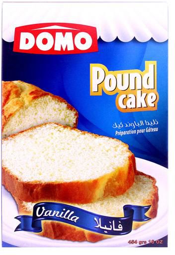 Domo Pound Cake Vanilla 454g