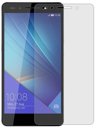 HD Tempered Glass Screen Protector For Huawei Honor 7 شفاف