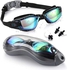 Swimming Goggles, Anti-Fog and No Leaking, fits for Adult Youth and Kids UV-Resistant Swim Glasses