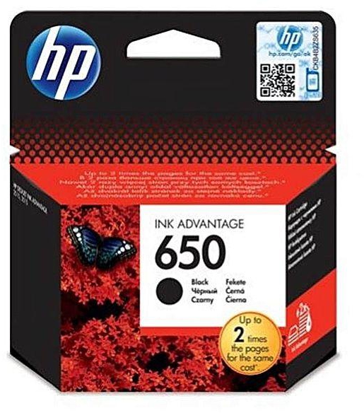HP 650 - Ink Advantage Cartridge - Black