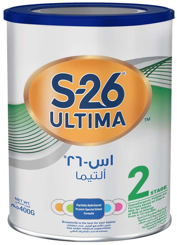 Wyeth Nutrition S-26 Ultima Stage-2 Follow On Formula Milk Powder 400g
