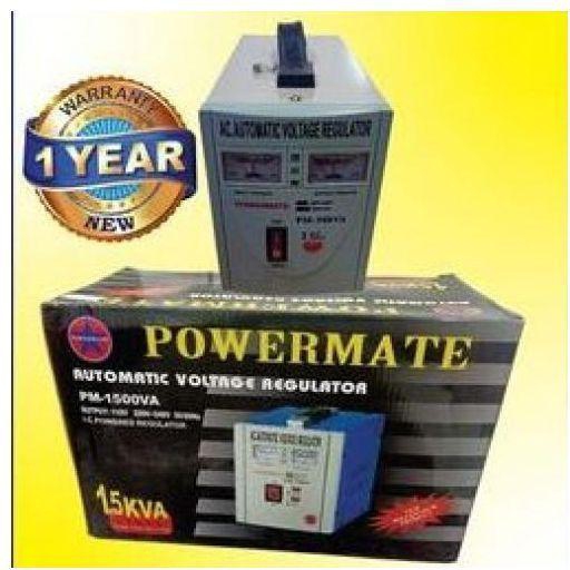 Powermate 1500 VA Electrical Automatic Voltage Regulator 1.5 KVA