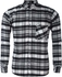 Get Confirm Wool Long Sleeve Shirt For Men, Size 46 - White Black with best offers | Raneen.com