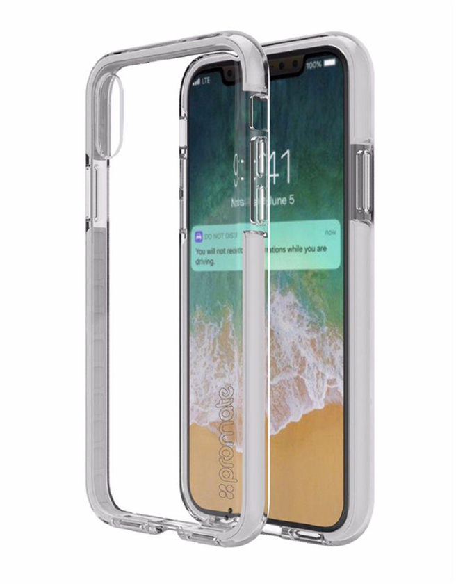 Polycarbonate iPhone X Case, Super-Slim Protective Transparent Back Bumper Case Cover with Scratch Resistance and Drop Protection for 5.8 Inch Appl...