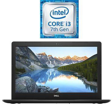 DELL Inspiron 15-3581 لاب توب - Intel Core i3 - 4 جيجا بايت رام - 1 تيرا بايت درايف هارد ديسك - 15.6-بوصة FHD - Intel مُعالج رسومات - Ubuntu - أسود