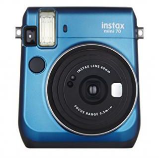 ( INSTAX  Mini 70 Camera , Single Film ) كاميرا تصوير فوري ازرق