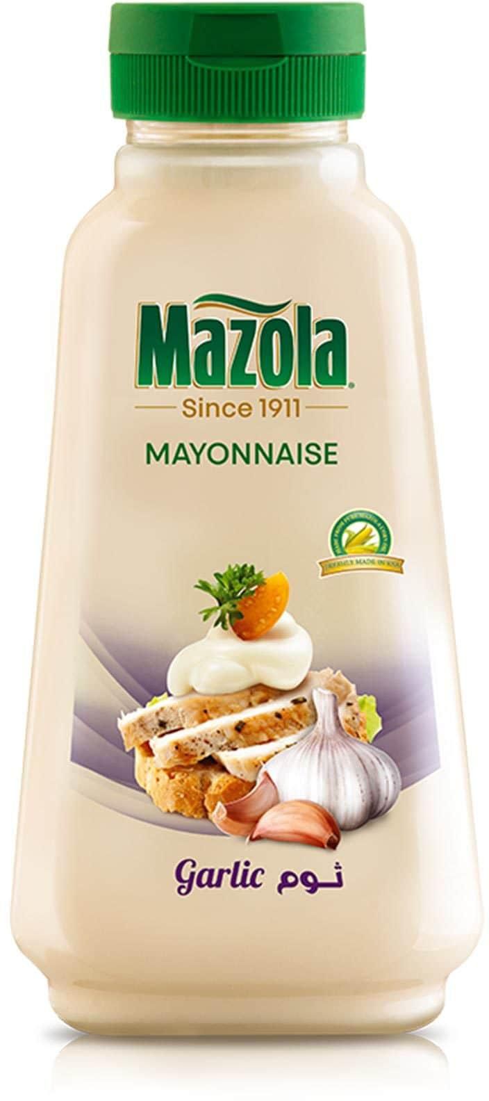 Mazola Mayonnaise Garlic 340 ml