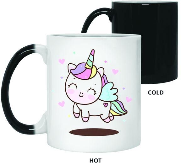 Unicorn - Colour Changing Mug Coffee Mug, Tea Cup- Coffee Mug With Name- Coffee Magic Mug -cr999