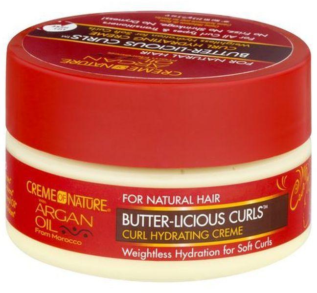 Creme Of Nature Argan Oil Butter-licious Soft Curls Hydrating Cream For Natural Hair