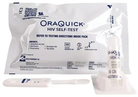 Oraquick Generic Oraquick HIV Self-Test Kit White M