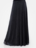 Smoky Egypt Crystal Tulle Maxi Skirt With Lining - Black