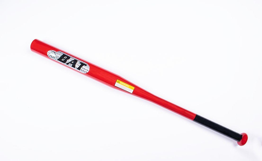 Metal Baseball Bat - Stick Training Bat - Red